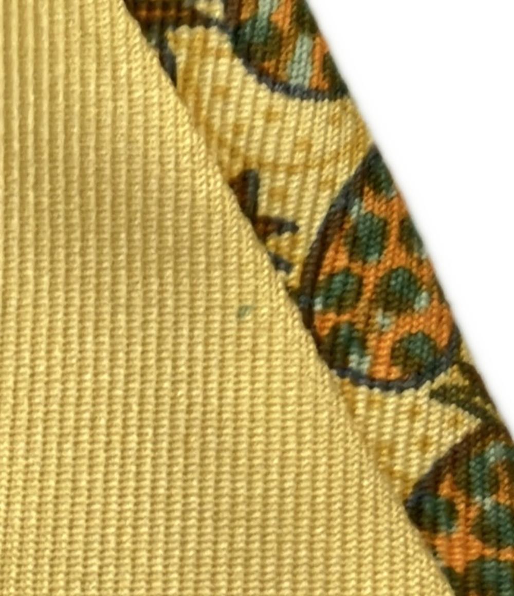 HERMES ネクタイ シルク100% メンズ エルメス