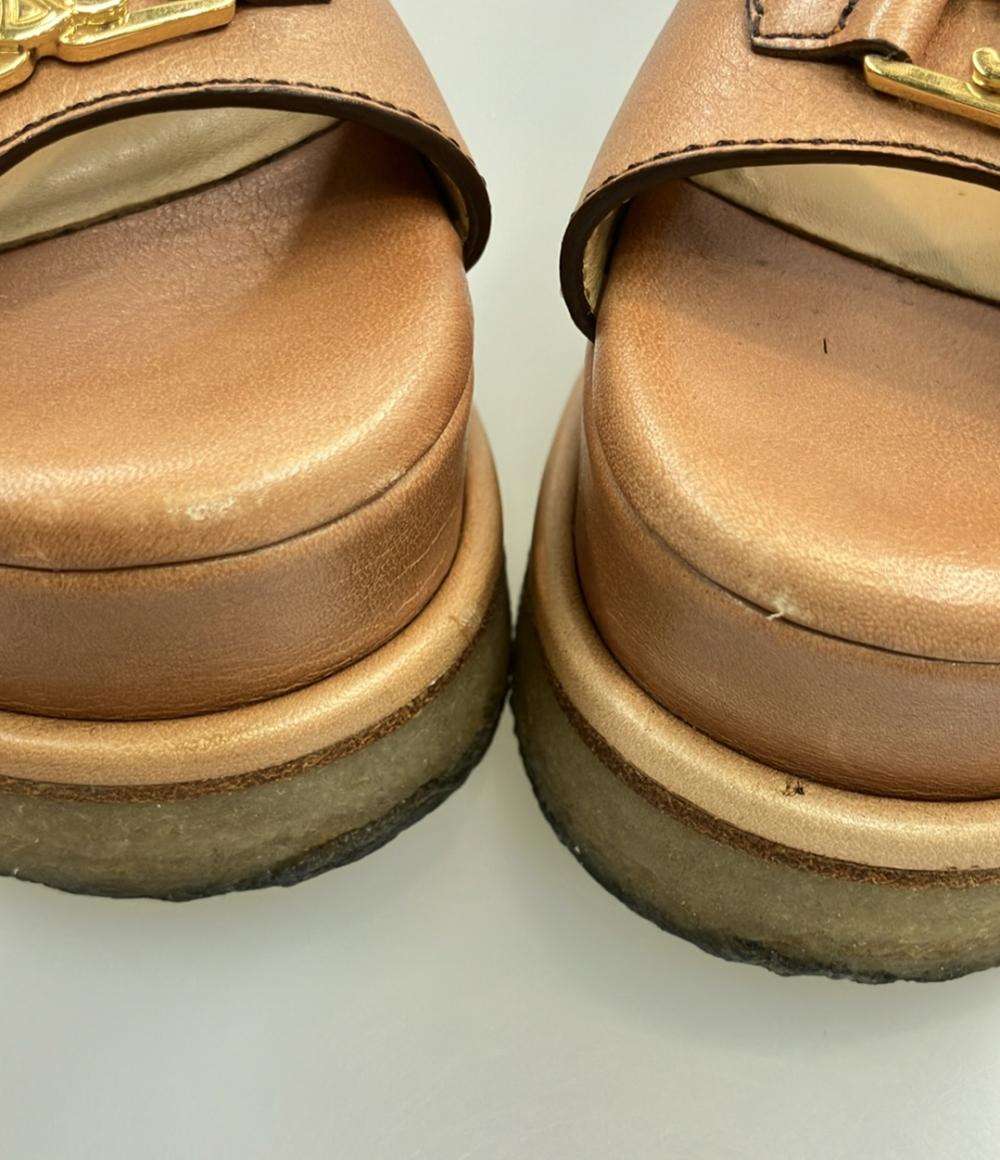 セリーヌ ウェッジソールサンダル レディース SIZE 37 (L) CELINE セリーヌ ウェッジソールサンダル レディース SIZE 37 (L) CELINE