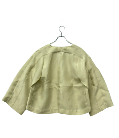 CYCLAS ノーカラージャケット レディース SIZE 36 (S) シクラス