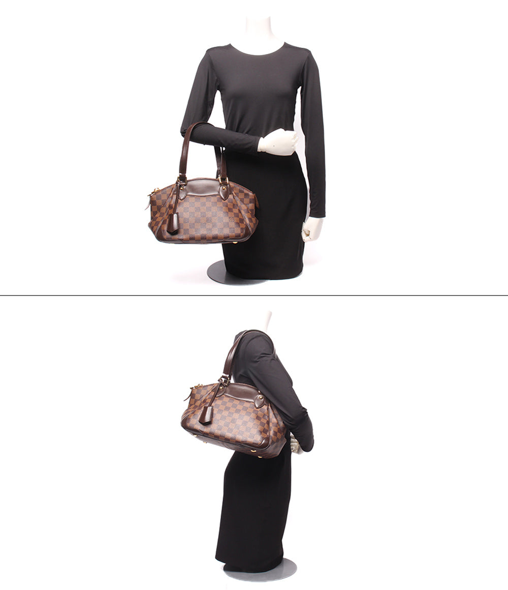 LOUIS VUITTON ハンドバッグ トートバッグ ショルダーバッグ 肩掛け ヴェローナ PM ダミエ エベヌ N41117 レディース ルイ・ヴィトン