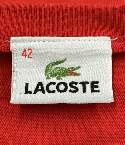 美品 ラコステ Vネック半袖Tシャツ レディース SIZE 42 (S) LACOSTE