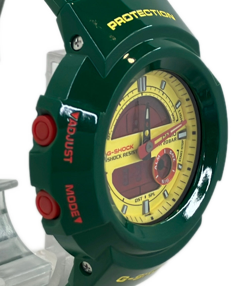 CASIO 腕時計 サマーカラーズ G-SHOCK クオーツ イエロー AW-582CC レディース メンズ カシオ