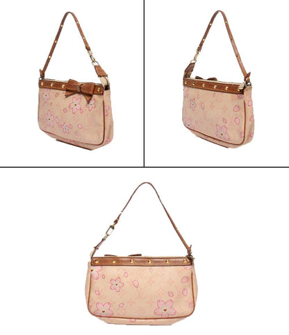 LOUIS VUITTON ハンドバッグ アクセサリーポーチ 村上隆 チェリーブロッサム ポシェットアクセソワール モノグラム M92007 レディース ルイ・ヴィトン