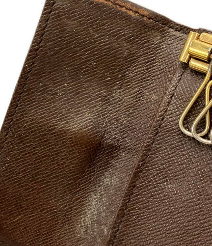 LOUIS VUITTON 4連キーケース ミュルティクレ 4 ダミエ エベヌ N62631 レディース メンズ ルイ・ヴィトン