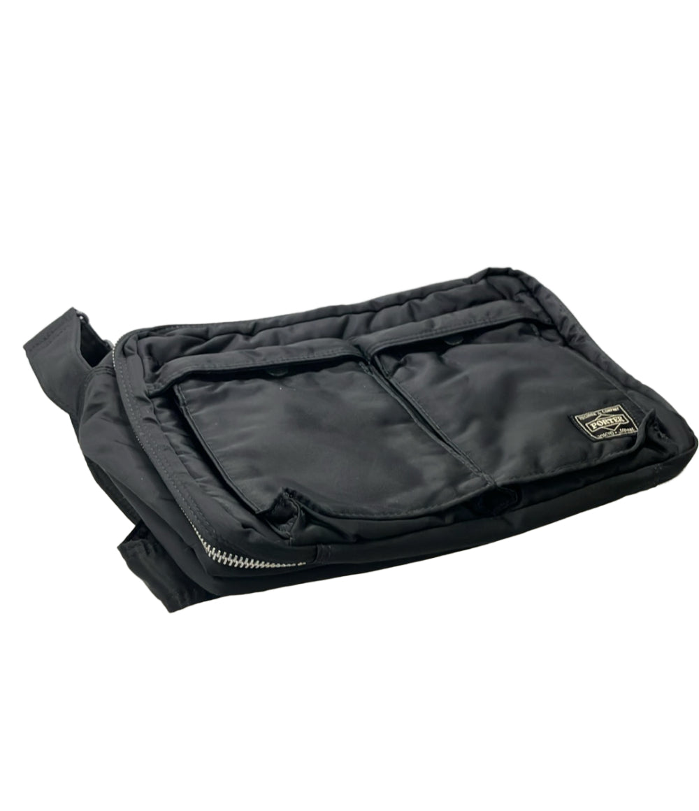 美品 PORTER ショルダーバッグ 斜め掛け タンカー メンズ ポーター