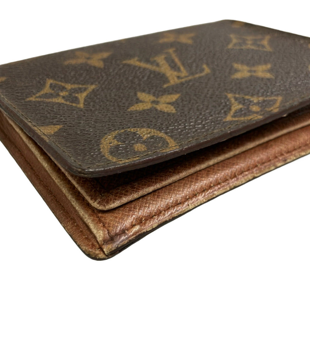 訳あり LOUIS VUITTON パスケース ジャポン サンガプール モノグラム M60530 メンズ レディース ルイ・ヴィトン