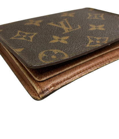 訳あり LOUIS VUITTON パスケース ジャポン サンガプール モノグラム M60530 メンズ レディース ルイ・ヴィトン