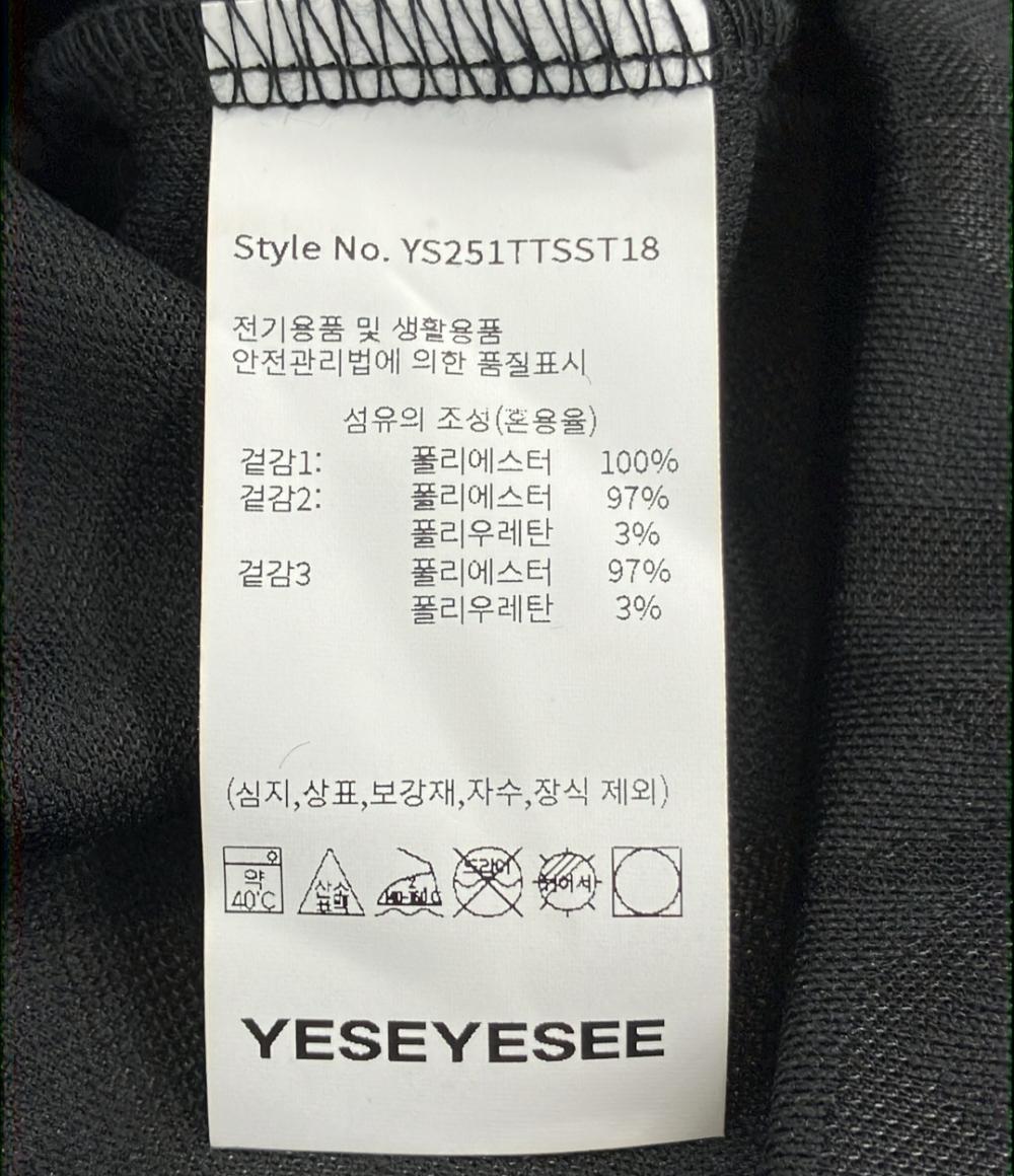 美品 イエスアイシー ジャガードフットボールTシャツ メンズ SIZE M (M) yeseyesee