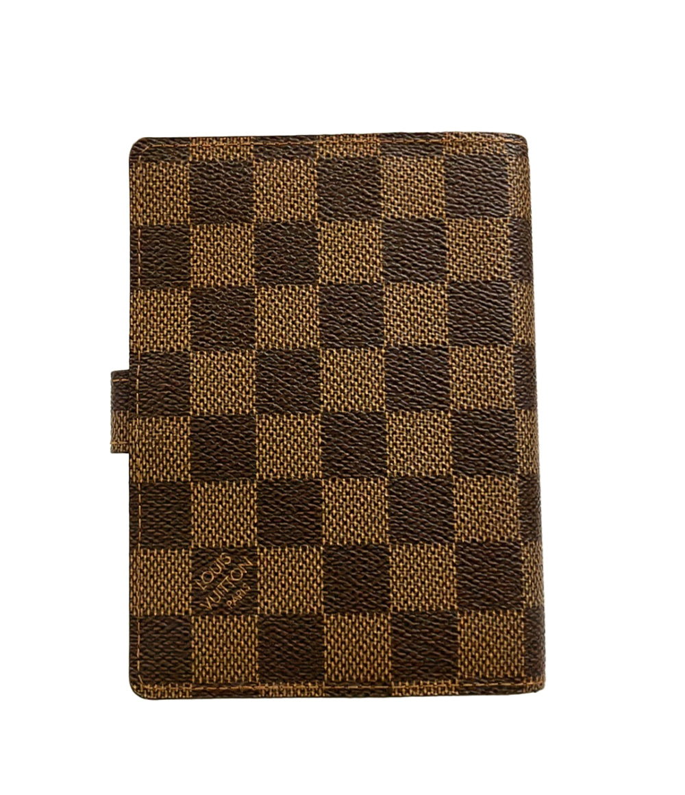 LOUIS VUITTON 手帳カバー アジェンダ PM ダミエ エベヌ R20700 メンズ レディース ルイ・ヴィトン