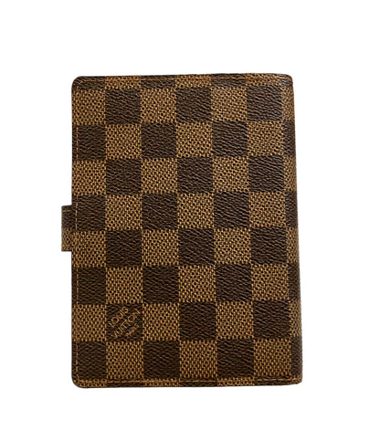 LOUIS VUITTON 手帳カバー アジェンダ PM ダミエ エベヌ R20700 メンズ レディース ルイ・ヴィトン