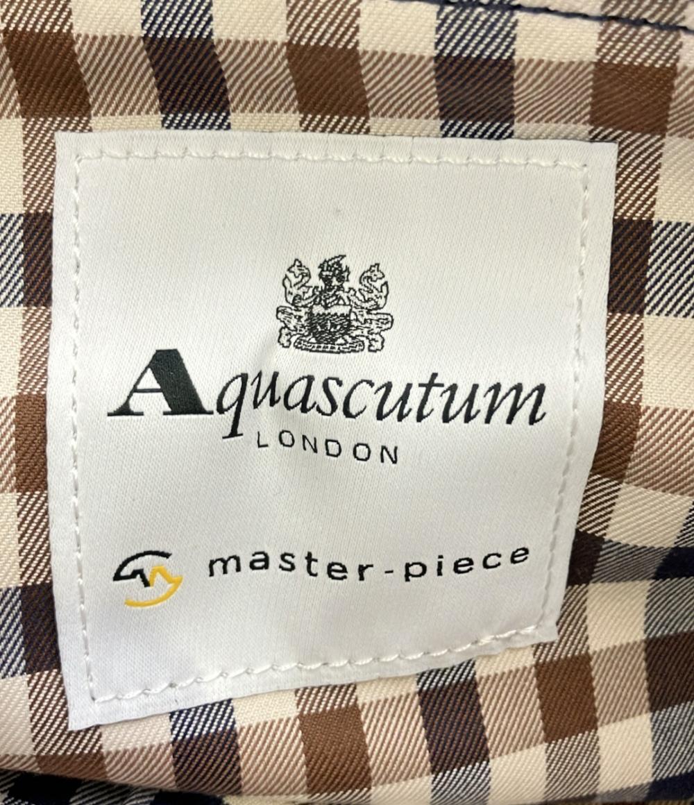 美品 Aquascutum MASTERPIECE ショルダーバッグ 斜め掛け レディース アクアスキュータム マスターピース