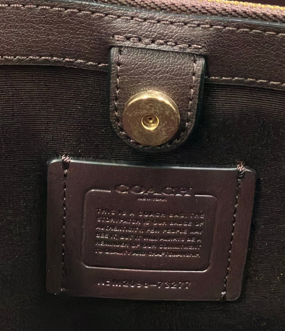 美品 COACH 2WAY ハンドバッグ ショルダーバッグ 斜め掛け F58849 レディース コーチ