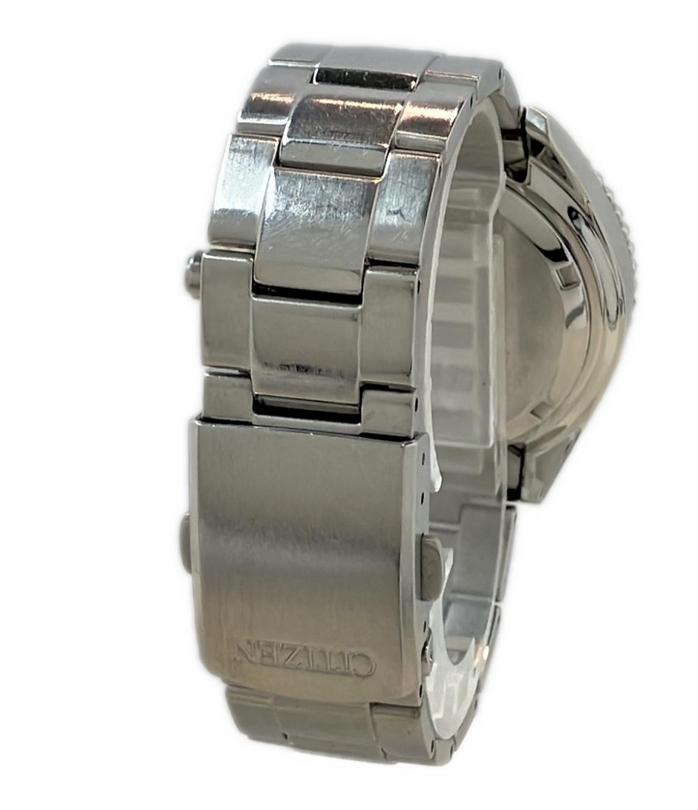 CITIZEN 腕時計 インディペンデント ソーラー ブラック 8637-S068339 メンズ シチズン