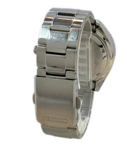 CITIZEN 腕時計 インディペンデント ソーラー ブラック 8637-S068339 メンズ シチズン