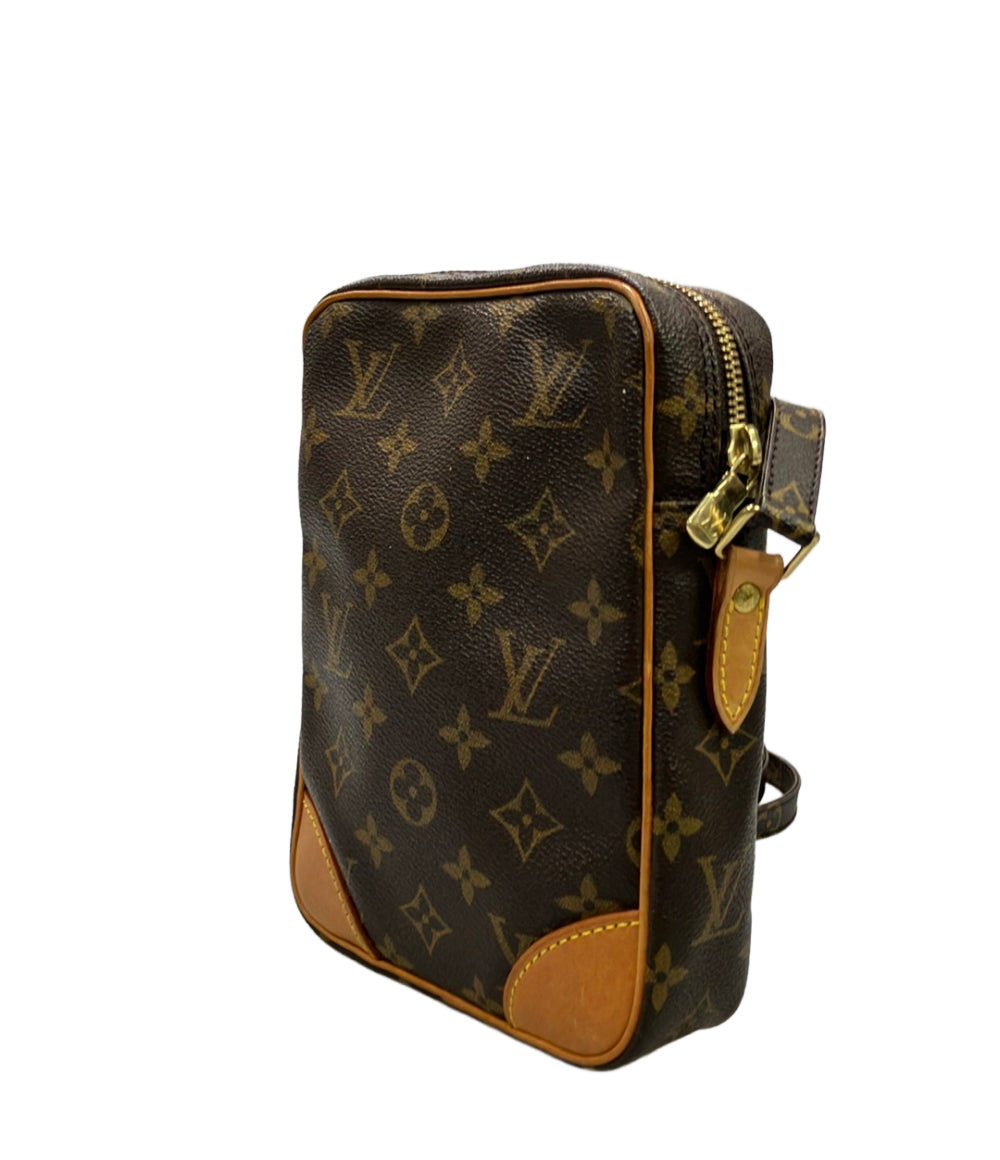 本物 ルイヴィトン LOUIS VUITTON LV ダヌーブ モノグラム ショルダーバッグ ポシェット ブラウン M45266 Danube ビトン バッグ 中古 LOUIS VUITTON（ルイ・ヴィトン） ダヌーブ モノグラム ショルダー