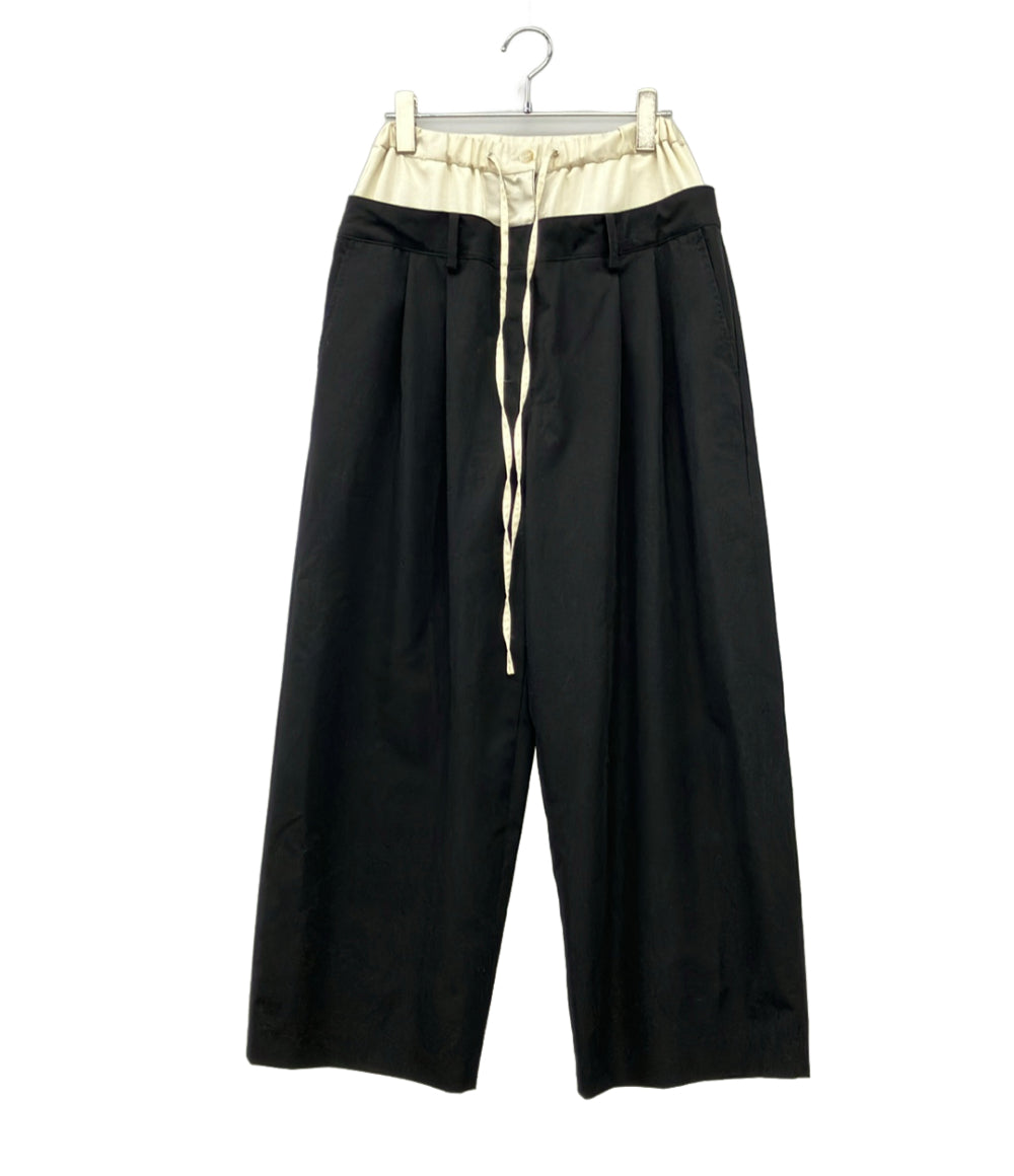 CLANE イージーパンツ W WAIST WIDE SLACKS 10110-7093 レディース SIZE 1 (S) クラネ