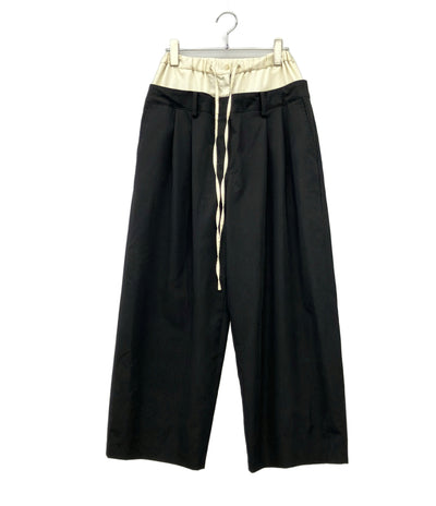 CLANE イージーパンツ W WAIST WIDE SLACKS 10110-7093 レディース SIZE 1 (S) クラネ