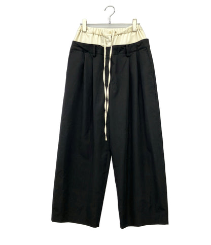CLANE イージーパンツ W WAIST WIDE SLACKS 10110-7093 レディース SIZE 1 (S) クラネ