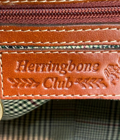 ヘリンボーンクラブ 2wayハンドバッグ ショルダーバッグ 斜め掛け メンズ HERringbone Club