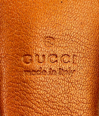 美品 GUCCI キーホルダー キーリング レザー グッチシマ レディース グッチ