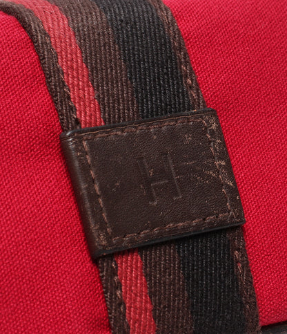 HERMES トートバッグ シルバー金具 トロカホリゾンタルMM レディース エルメス