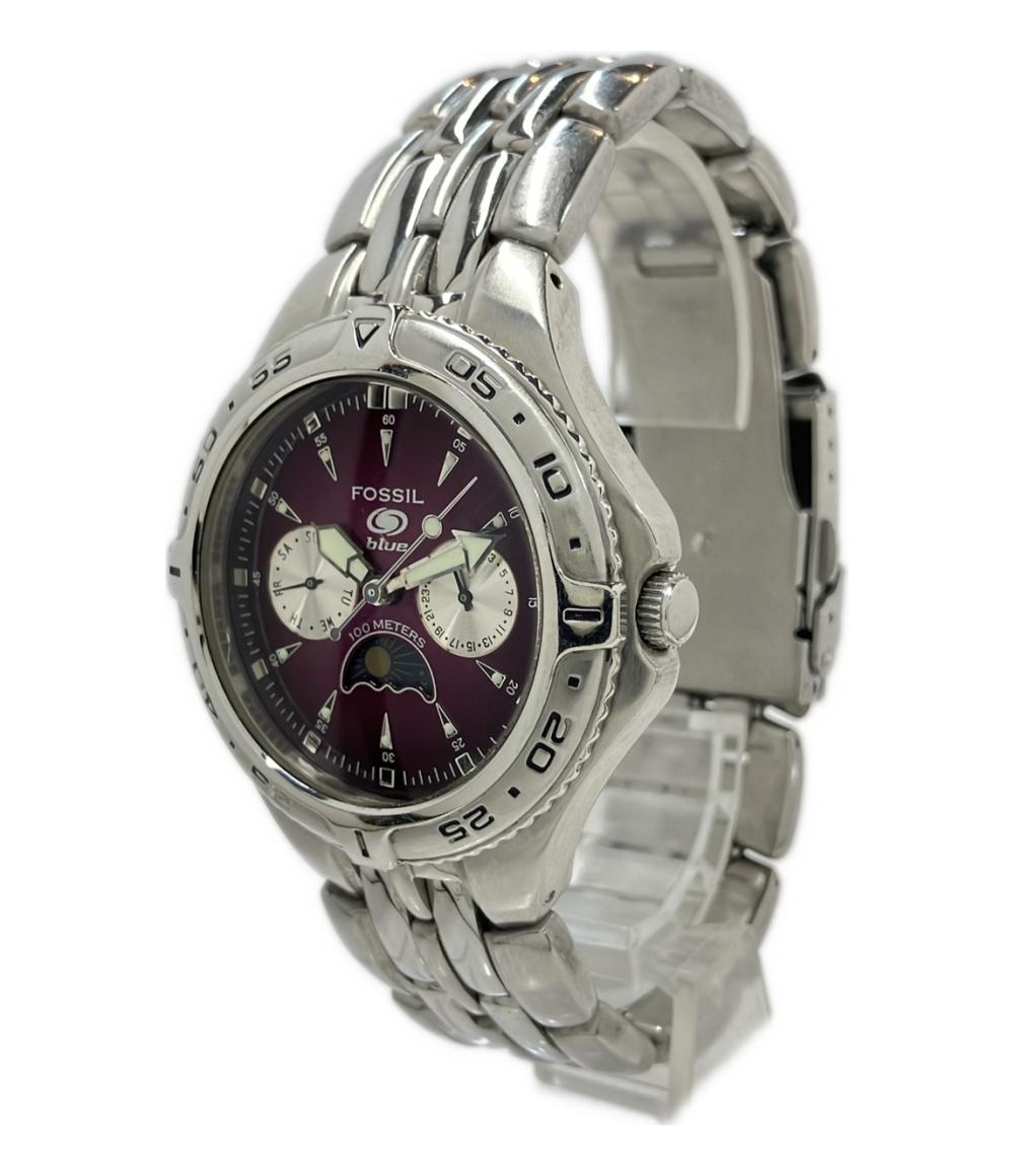 『FOSSIL（フォッシル）』非売品ボブルヘッド FOSSIL 腕時計 フォッシル メンズ アナログ ステンレス BQ2798