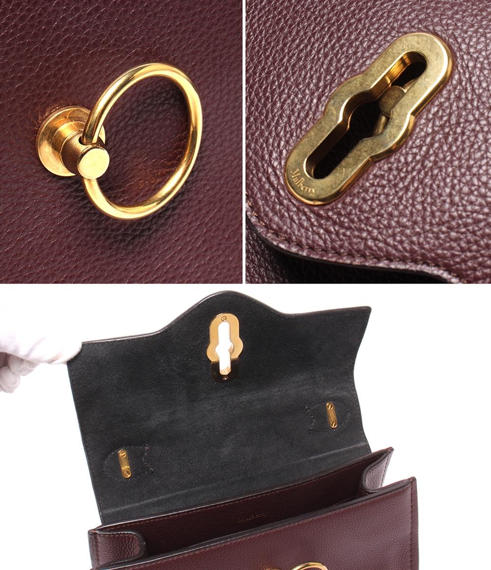 美品 MULBERRY 2wayハンドバッグ ショルダーバッグ 斜め掛け ミニシートン レディース マルベリー