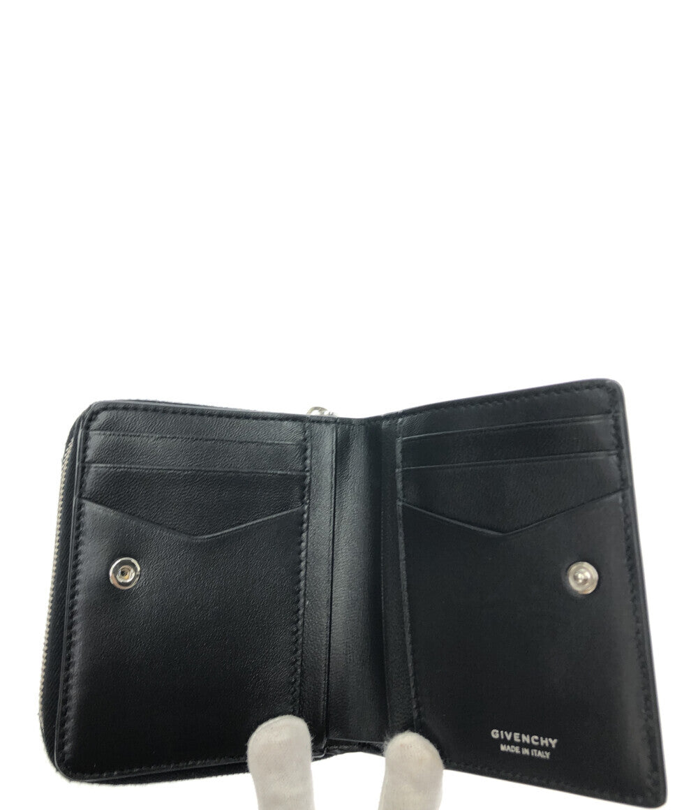 GIVENCHY イタリア製　財布 GIVENCHY(ジバンシィ) / 2つ折り財布/レザー/BLK/メンズ | 中古品の