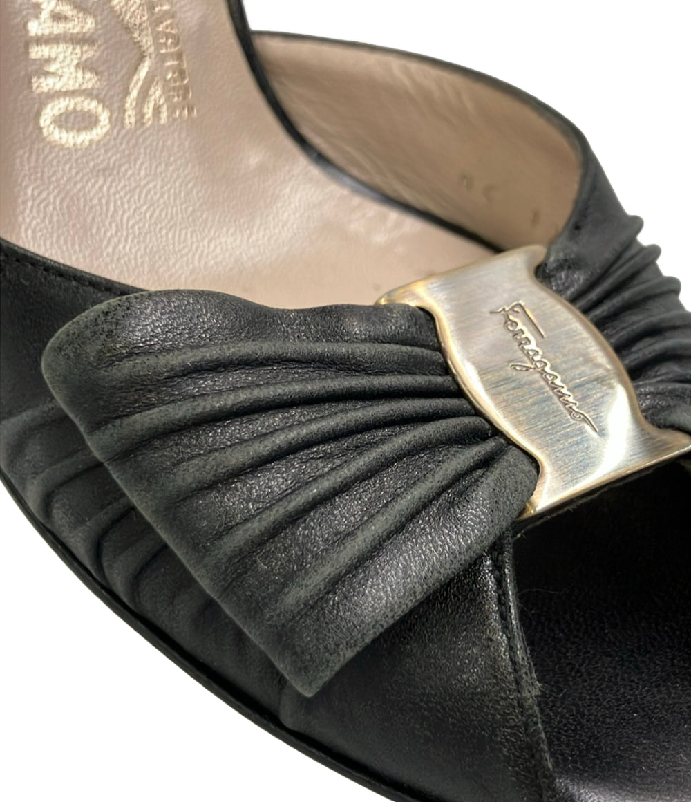 Salvatore Ferragamo バックストラップサンダル DS 12239 レディース SIZE 5.5 サルヴァトーレフェラガモ
