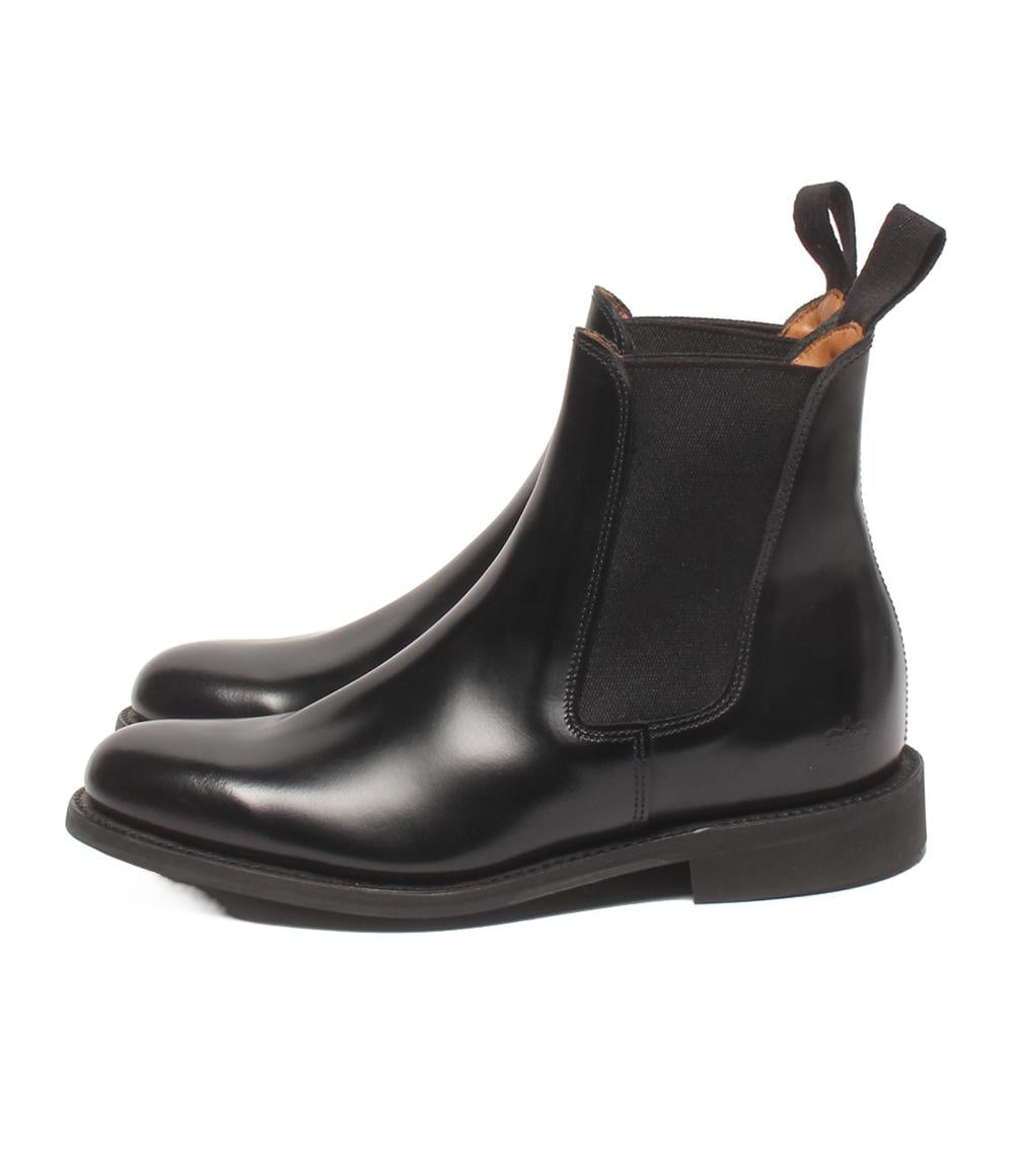 美品 SANDERS ショートブーツ サイドゴア FEMALE CHELSEA BOOT 1829B レディース SIZE 3 (22cm) サンダース