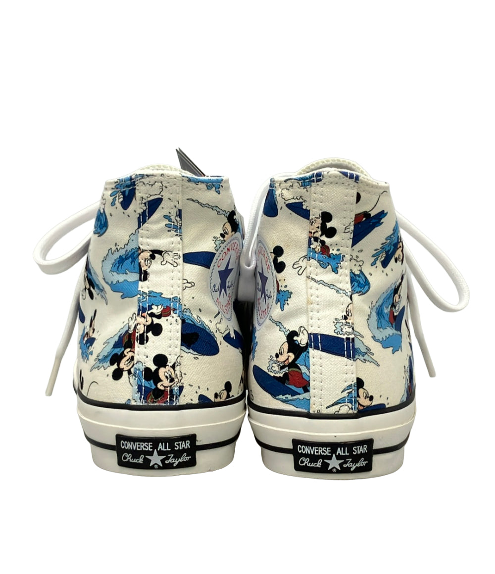 美品 CONVERSE Disney ハイカットスニーカー ミッキーマウス メンズ SIZE 25.5 コンバース ディズニー
