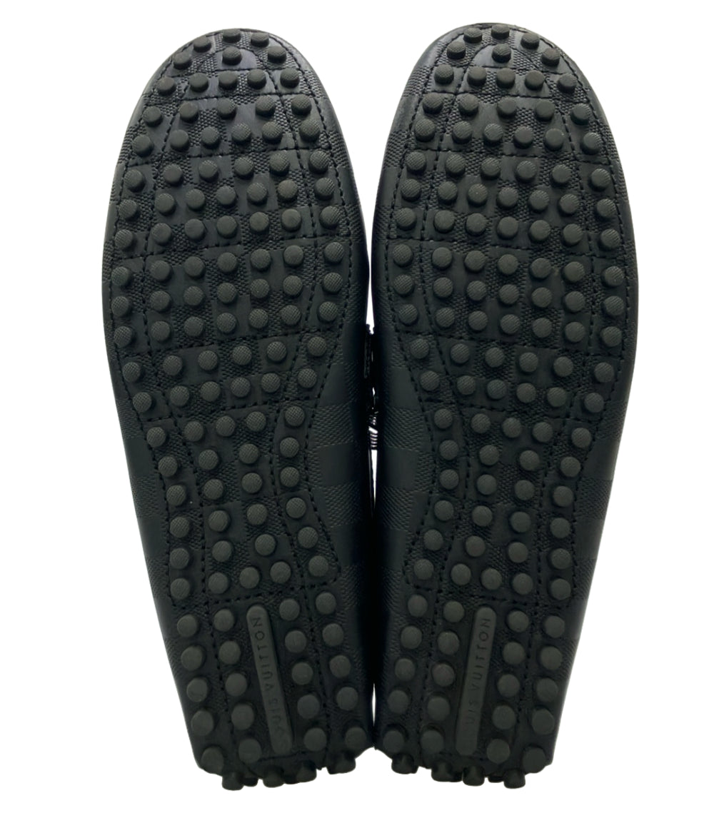 LOUIS VUITTON ダミエ ドライビングシューズ ND 1114 メンズ SIZE M 9 ルイ・ヴィトン