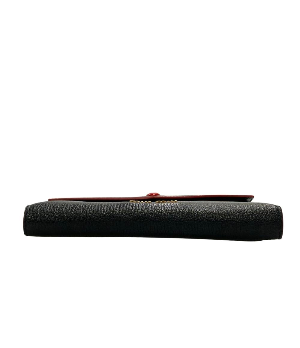 MIUMIU 三つ折り長財布 ラブレター レディース ミュウミュウ