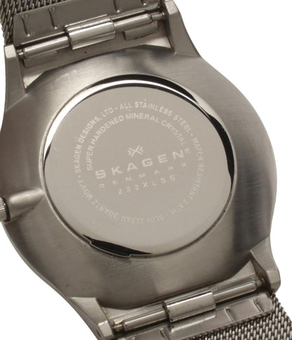 SKAGEN 腕時計 クオーツ シルバー 233XLSS メンズ スカーゲン