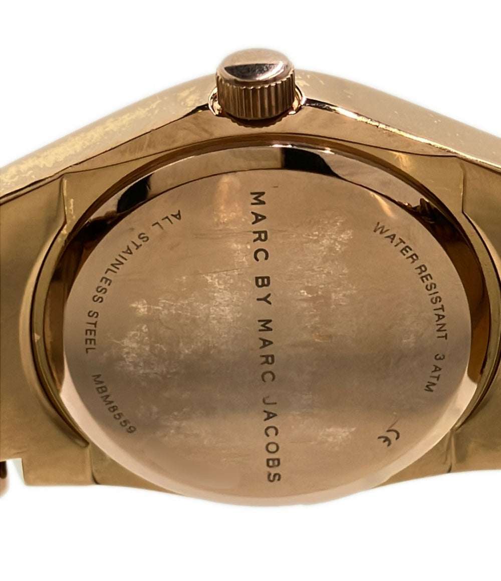 MARC BY MARC JACOBS 腕時計 クオーツ ホワイト MBM8559 レディース マークバイマークジェイコブス