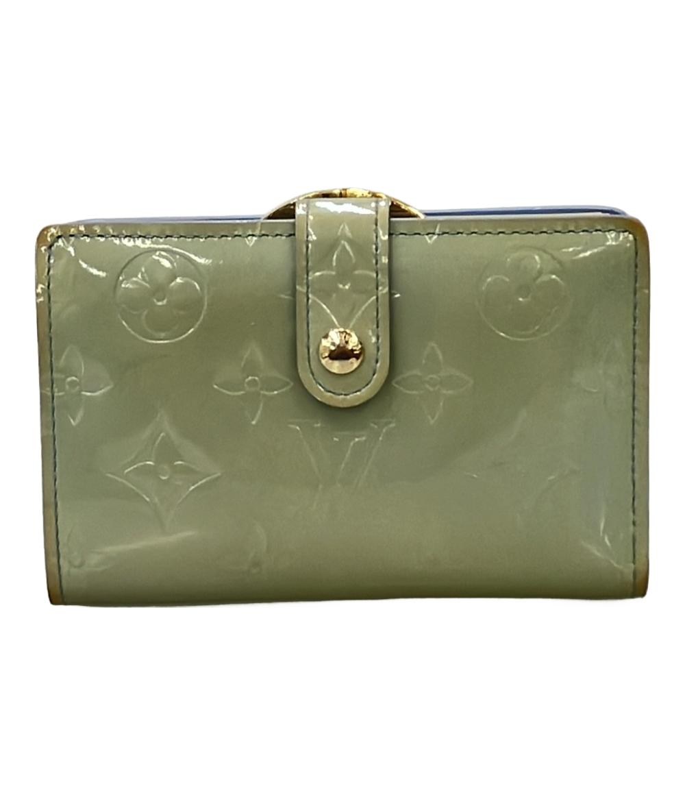 LOUIS VUITTON 二つ折り財布 ヴェルニ ポルトフォイユ ヴィエノワ M91315 レディース ルイ・ヴィトン