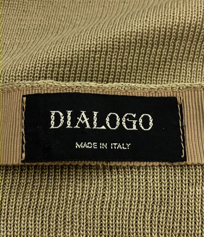 長袖カーディガン シルク100% レディース SIZE 44 (L) DIALOGO