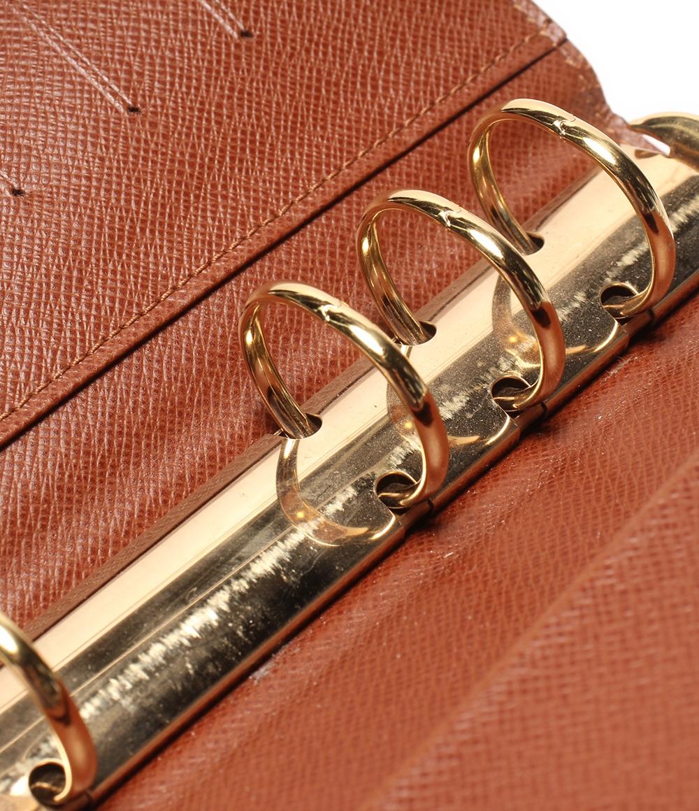LOUIS VUITTON 手帳カバー アジェンダMM モノグラム R20004 レディース