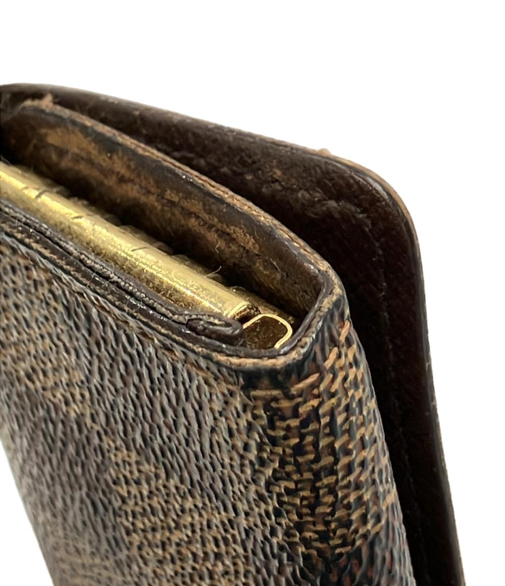 LOUIS VUITTON 4連キーケース ミュルティクレ 4 ダミエ エベヌ N62631