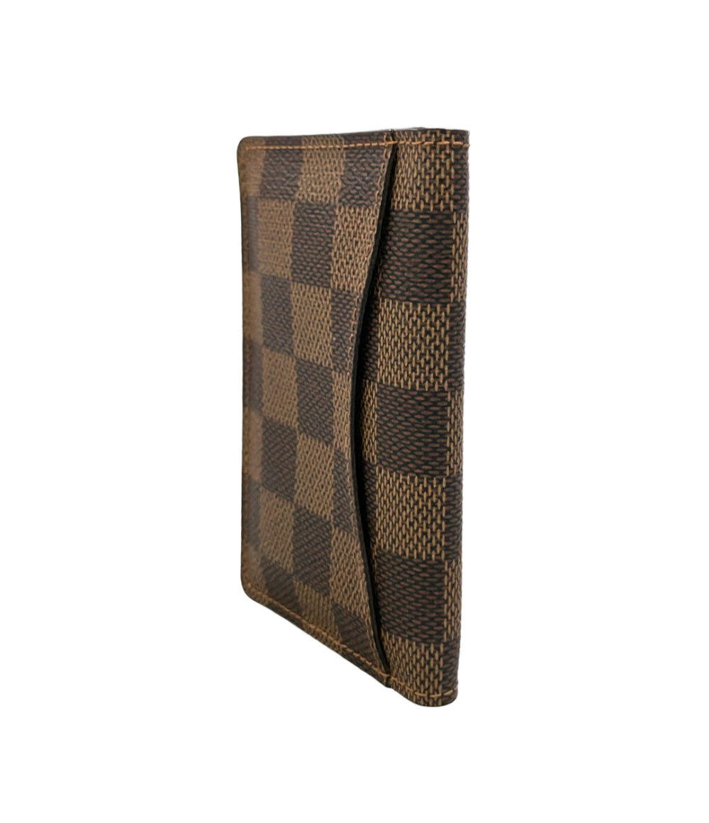 Louis Vuitton ダミエ・エベヌ 名刺入れ LOUIS VUITTON カード入れ 名刺入れ オーガナイザー ドゥ ポッシュ