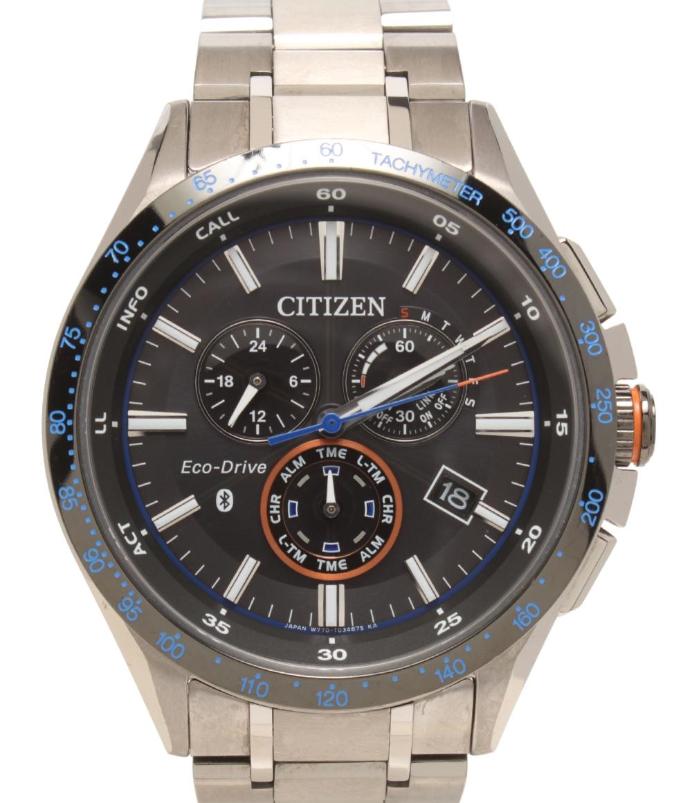 シチズン 腕時計 エコドライブ ソーラー ブラック BA1034-52E メンズ CITIZEN