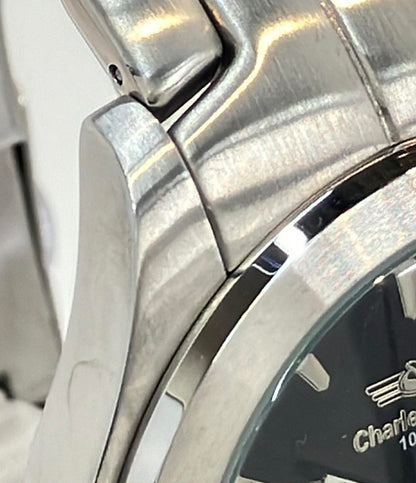 シャルルホーゲル 腕時計 クオーツ ブラック CV-7934 メンズ Charles Vogele