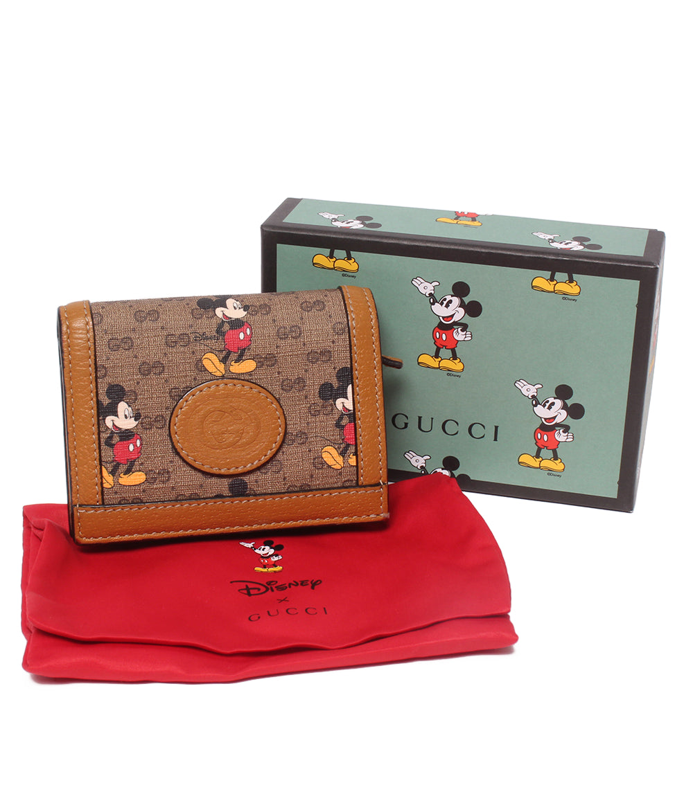 GUCCI Disney 二つ折り財布 602534 493075 レディース グッチ ディズニー