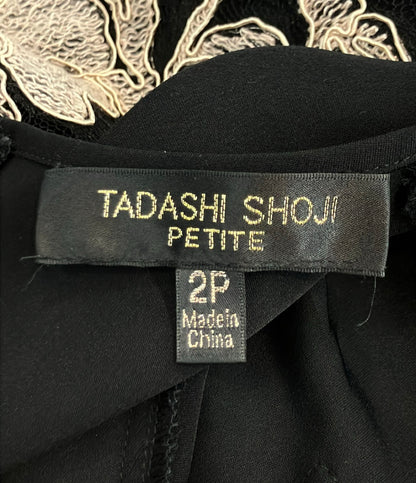 TADASHI SHOJI 半袖 刺繍ワンピース レディース SIZE 2P タダシショージ