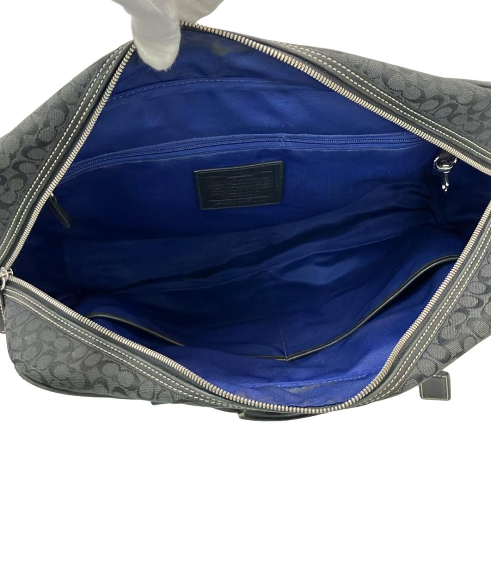 コーチ ブリーフケース ショルダーバッグ 2WAY キャンバス ミニシグネチャー F70181 レディース COACH