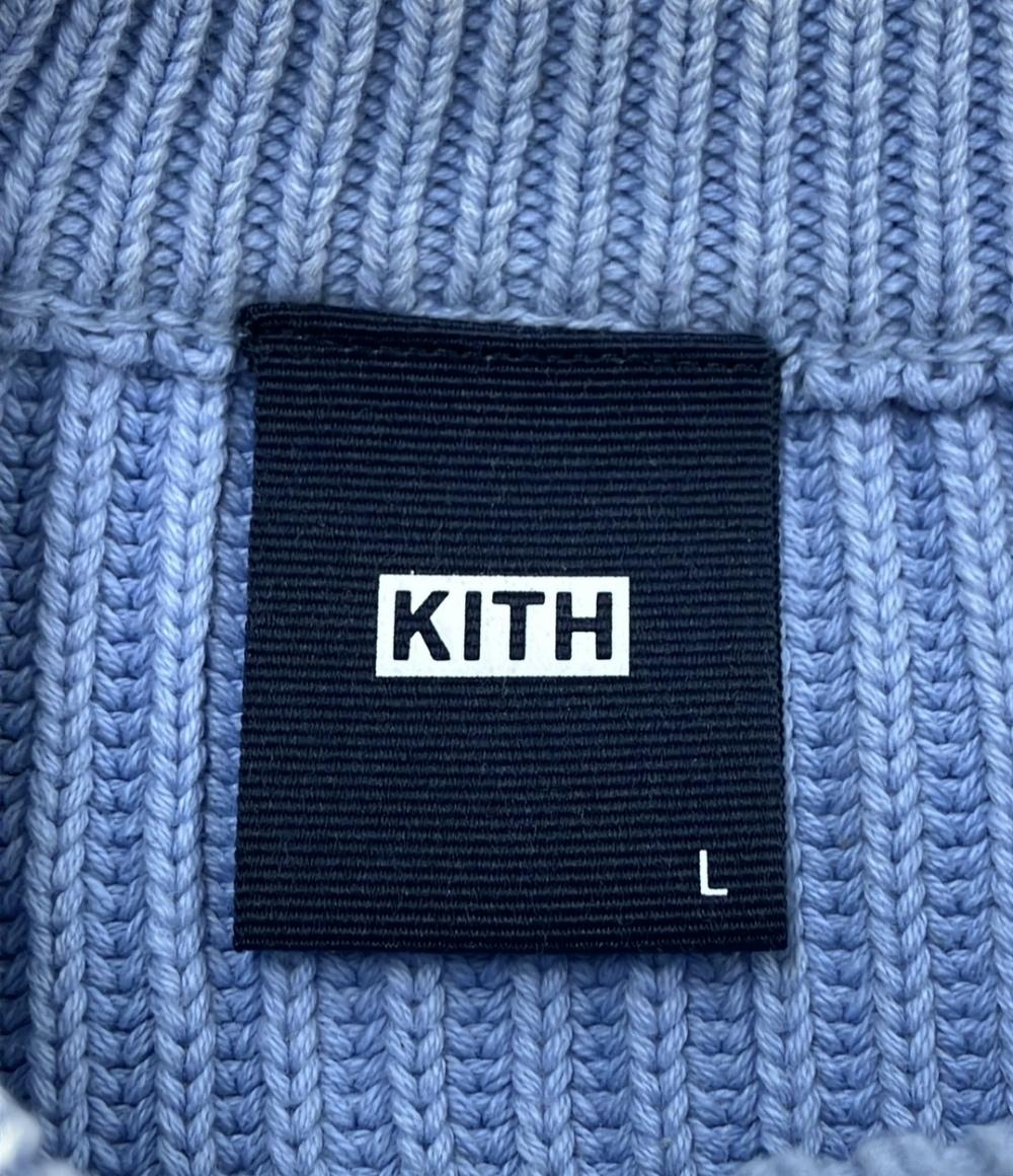 美品 KITH ニットセーター メンズ SIZE L キス