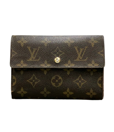 LOUIS VUITTON 二つ折り財布 ポルトトレゾール エテュイ パピエ モノグラム M61202 レディース メンズ ルイ・ヴィトン