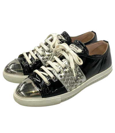 Miu Miu ローカットスニーカー 5E487A レディース SIZE 37 1/2 ミュウ ミュウ