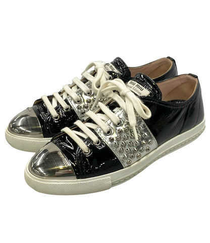 Miu Miu ローカットスニーカー 5E487A レディース SIZE 37 1/2 ミュウ ミュウ