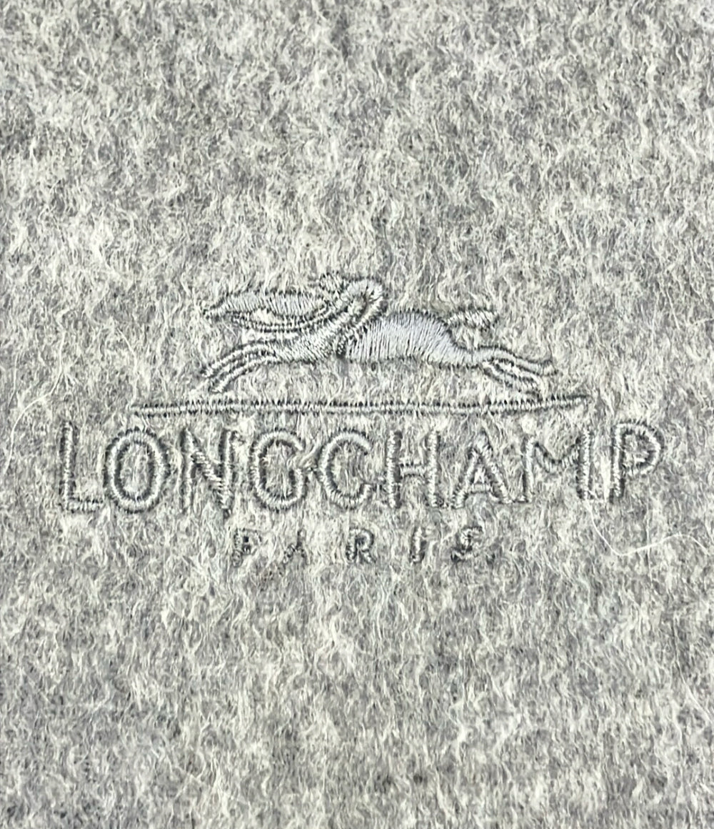 Longchamp マフラー カシミヤ100% レディース ロンシャン